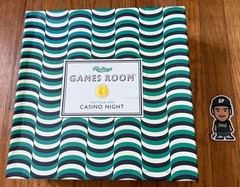 VTG RIDLEY’S GAME ROOM CASINO NIGHT ROULETTE POKER CHIPS SET GAME CARDS VEGAS