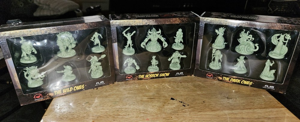 18 pcs. 2014 AJG Fairytale Games The Wild Ones, The Horror Show, The Dark Ones