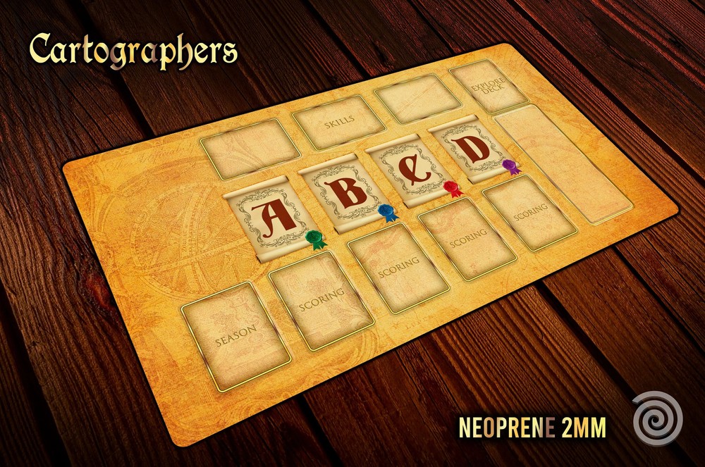 Gamemat for Cartographers UNOFFICIAL PRODUCT