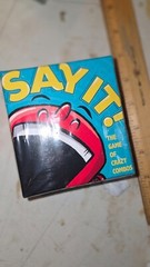 Say It! Creative Hilarious Fast-Thinking Shout-It-Out Party Game new sealed