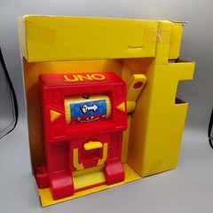UNO Wild Jackpot Card Board Game Rare 2015 Mattel Slot Machine (Missing 2 Cards)