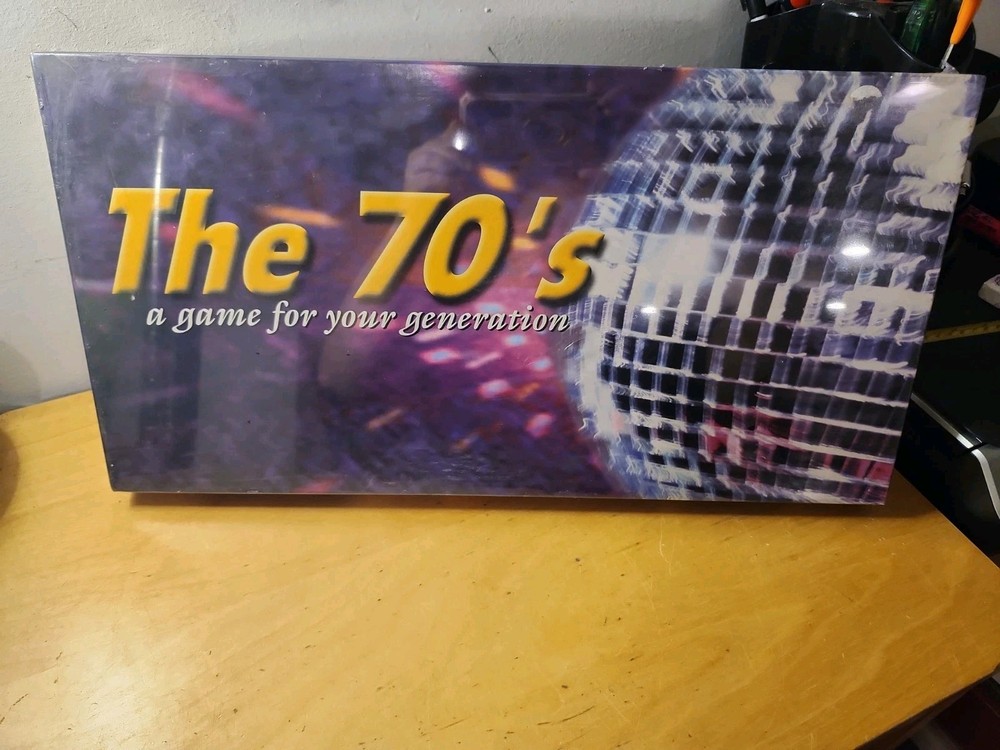 The 70’s Late for The Sky Monopoly Style Game For Your Generation New Sealed NIB