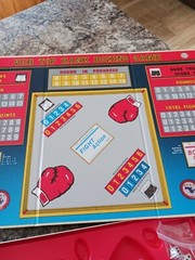Video Cassette Games Boardgame VCR Top Rank Boxing Open But Unpunched.
