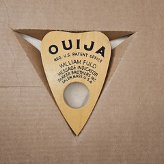 1967 Ouija Board Parker Brothers No.602 William Fuld Wooden Deluxe Edition Rare
