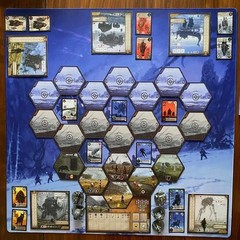 Stonemaier Games Expeditions Playmat | 35.4″x 35.4″ | with Double-Stitched Edges