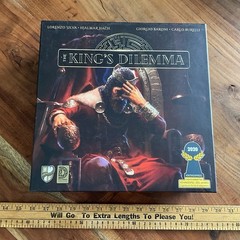 The King’s Dilemma Board Game Edition New NIS by Horrible Guild