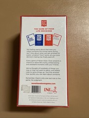 NEW Never Have I Ever Card Game: The Game of Poor Life Decisions Sealed