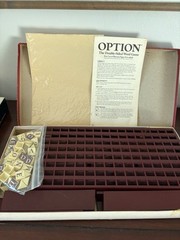 Vintage – Parker Brothers Option Double-Sided Word Board Game 1983 Edition –