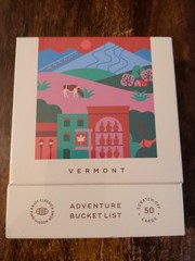 RIO Vermont Adventure Bucket List: 50 Scratch-Off Cards; NEW – SEALED