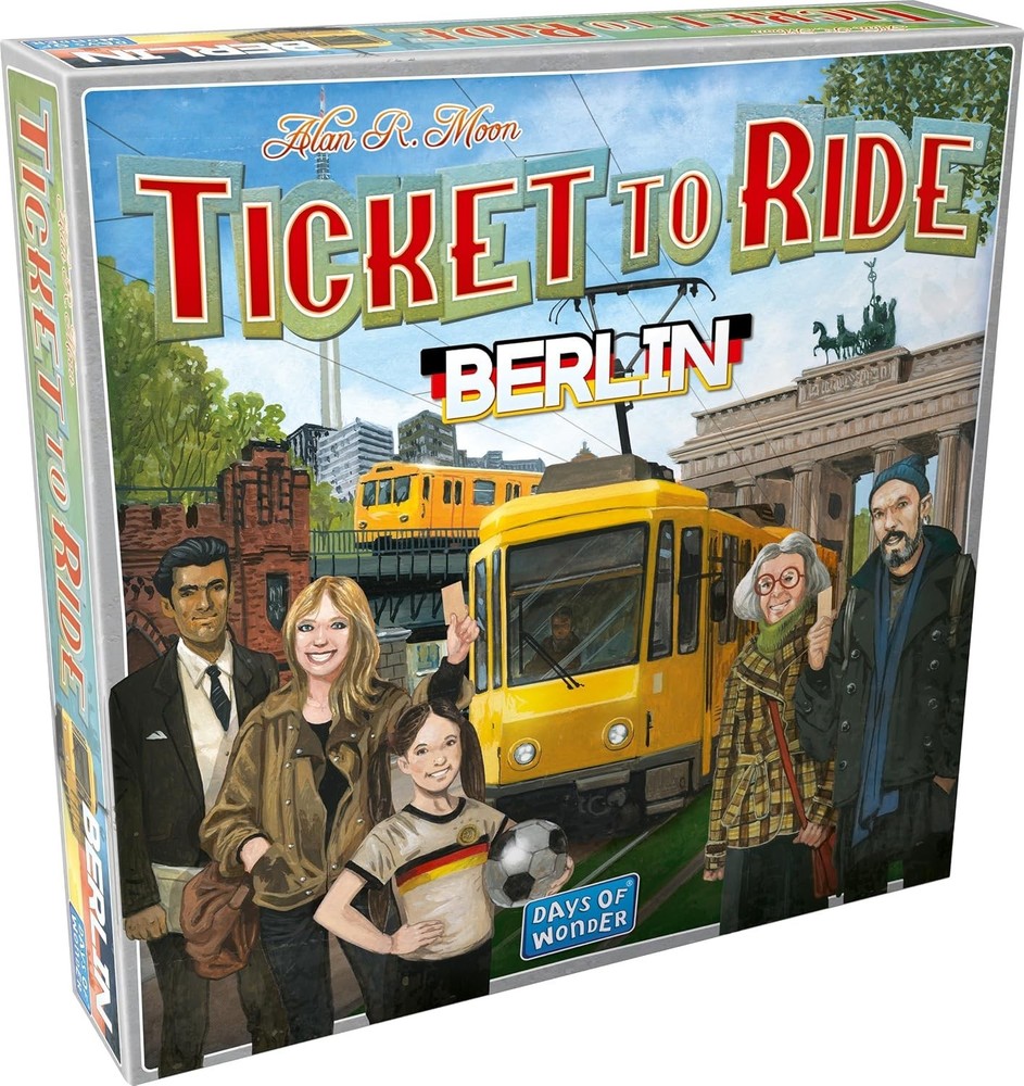 Asmodee Ticket to Ride Berlin Board Game – Train Route-Building Strategy Game