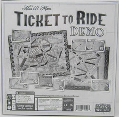 Days of Wonder Alan R. Moon Ticket to Ride Demo Sealed