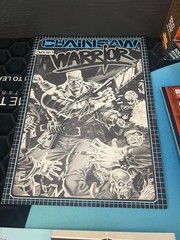 1987 Games Workshop Chainsaw Warriors Solo Board Game #00225-6