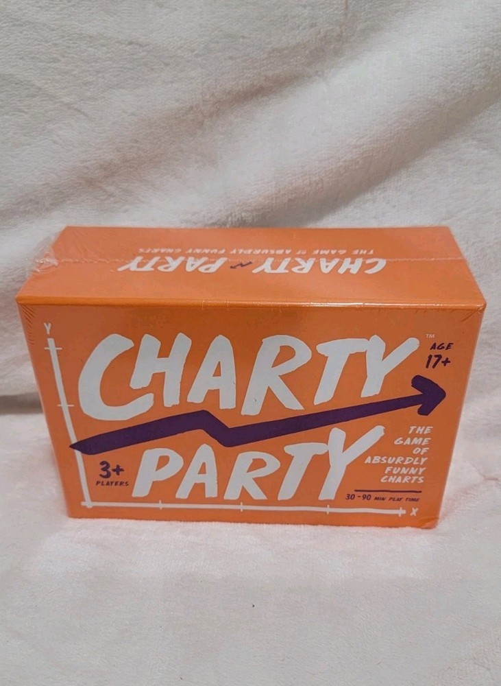 Charty Party, The Game of Absurdly Funny Charts Adult Card Game BRAND NEW SEALED