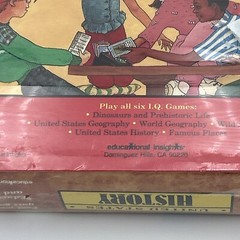 United States History I.Q. Games W/ Scorekeeper By Educational Insights Ages 8+
