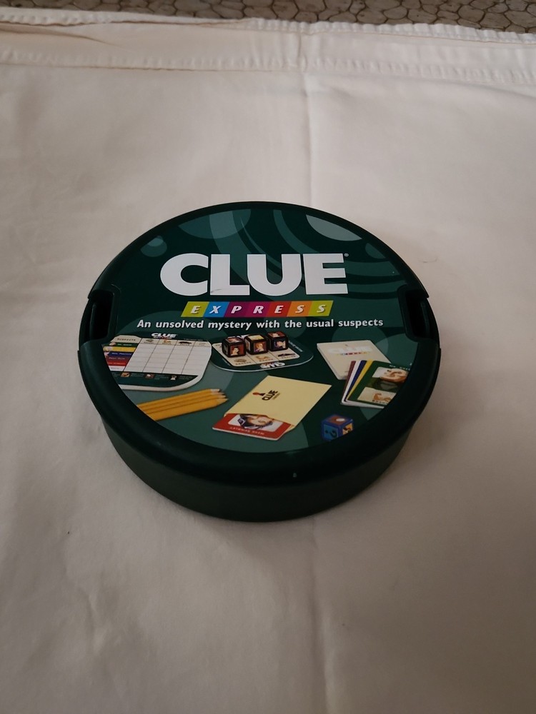 Clue Express 2007 20-Minute Dice Game. Components STILL SEALED