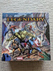 Legendary: Marvel Deck Building Game – Core game, Dark City Expansion, and GOTG