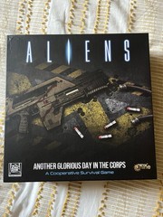 Gale Force Nine Aliens: Another Glorious Day in the Corps Cooperative Board Gam…