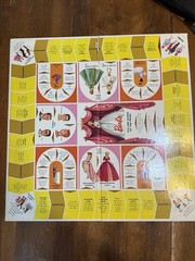 Game Board & Original Box ONLY Barbie Queen of Prom Replacement Game READ