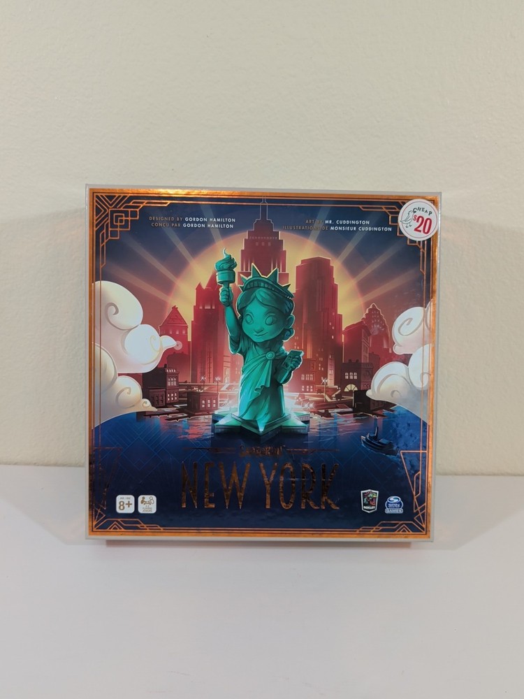 Santorini New York Board Game City Building Game – Complete