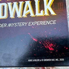 Hunt A Killer Body On The Boardwalk Board Game Complete