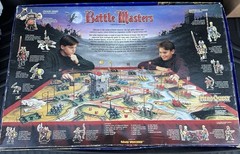 INCOMPLETE Vintage BATTLE MASTERS Board Game Milton Bradley MB 1992 Fantasy Epic