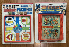 SUPERFRIENDS Magnetic Target Pa’Cheesie DC Comics Superman Batman Wonder Woman