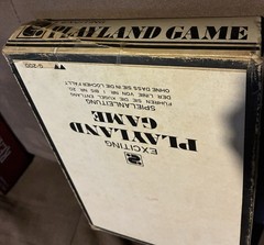Exciting Playland Game 1970’s German Wooden Maze Toy Vintage Pre-owned