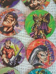 1995 Mortal Kombat Dunkin Super Cap Tazos Caps Chip Chips Vintage
