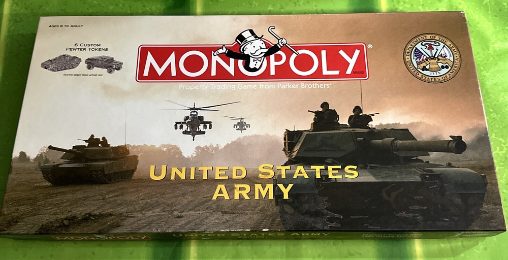 Monopoly USA United States Army Edition 2002