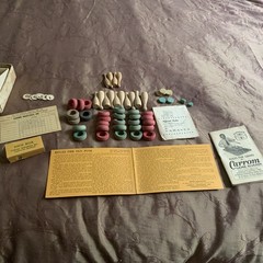 60 Vintage Carrom Wood Game Replacement Pieces Tokens for No 85 Board
