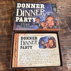 Donner Dinner Party (Board Game, 2017) Chronicle Books party bluffing UNPLAYED