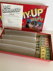 Uno Rummy Up Game Fun Of Rummy Tiles 1993 READ