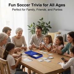 2026 World Cup Soccer Trivia Cards – Engage Family & Friends with 100 Questions