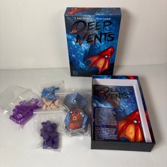 Deep Vents Red Raven Games Board Game 2-4 Players Ages 13+ Resin Plastic Tiles