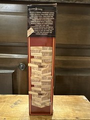 NEW Mini Wooden Blocks Tumbling Tower Game-72 Pieces 2-4 Players.