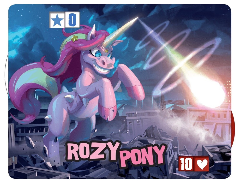 King of Tokyo/King of New York: Rozy Pony promo character – First edition NEW!