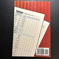 Yahtzee Score Pad Book – 750 Yahtzee Dice Score Games in a 6×9 pad size