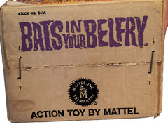 1964 Vintage WORKING Mattel Bats In Your Belfry Game in Original Box