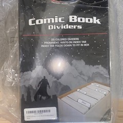 BCW Supplies – Current Size 100 Comic Boards -100 bags- 25 Dividers
