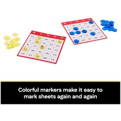 Bingo Game Cage Deluxe Metal Numbered Balls Cards Daubers Spin Master Games Ages