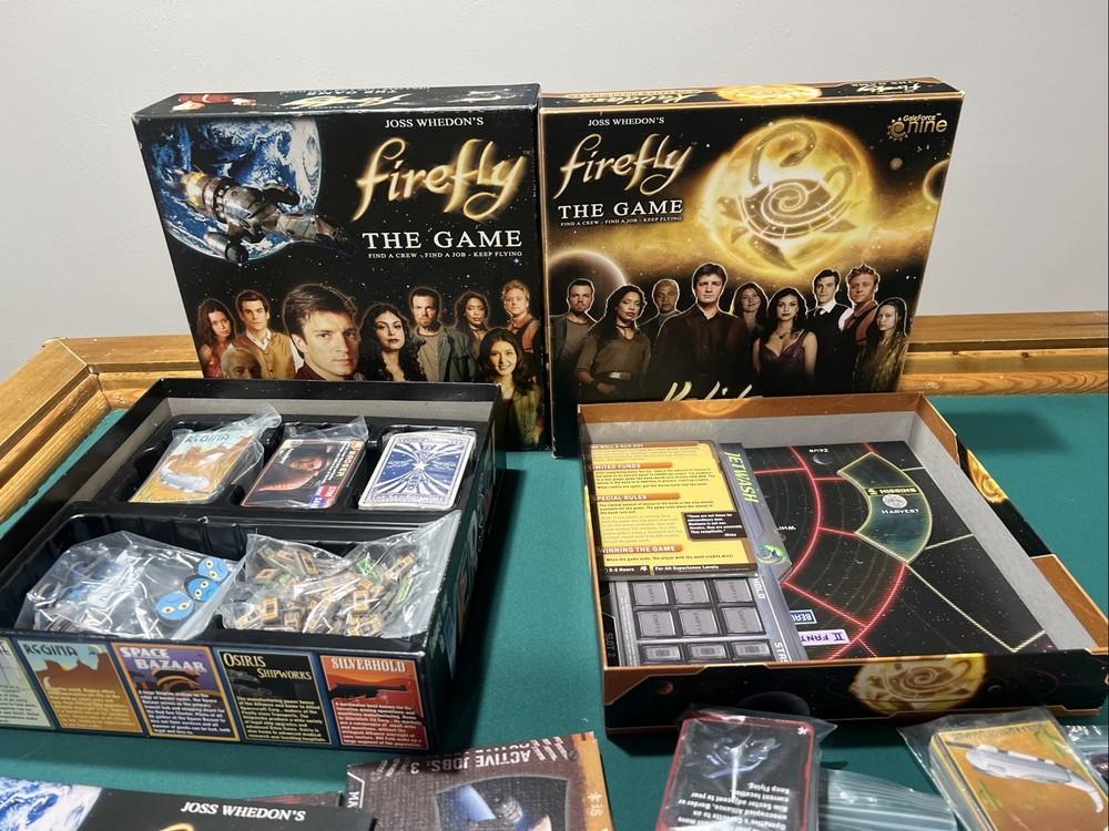 Firefly The Game + 5 Exp All Complete Kalidasa Crime Punishment Atmo Jetwash