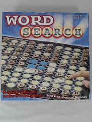 Word Search Board Game by Pressman Wooden Tiles Ages 8+ Pre-owned