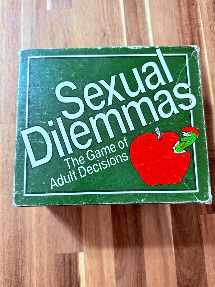 Sexual Dilemmas Adult Party Board Game Complete Vintage TDC Games