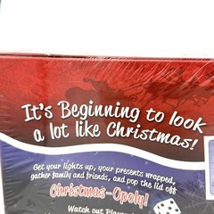 New Sealed Christmas Opoly A Game To Celebrate The Season! Board Game USA