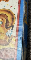 Vintage Pizza Party Board Game Parker Brothers 1987 (missing one red switch pc)