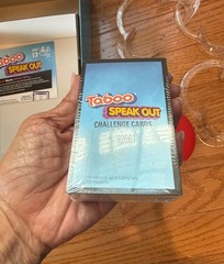 Hasbro Gaming Taboo Speak Out Word Party Game, Timer, Ages 13+, 4+ Players