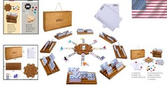 Complete Double 12 Mexican Train Dominoes Game – Fun for All Ages & Travel Size