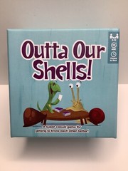 Outta Our Shells! Kickstarter Card Game -Get To Know Each Other Better 268 Cards