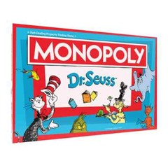 Dr. Seuss MONOPOLY® 8+ 2-6 PLAYERS 60+ MINUTES + FREE DVD