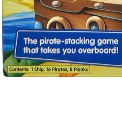 Tomy Pile Up Pirates Stacking Game 1-4 Players Ages 5+ Who’ll Rock the Boat?
